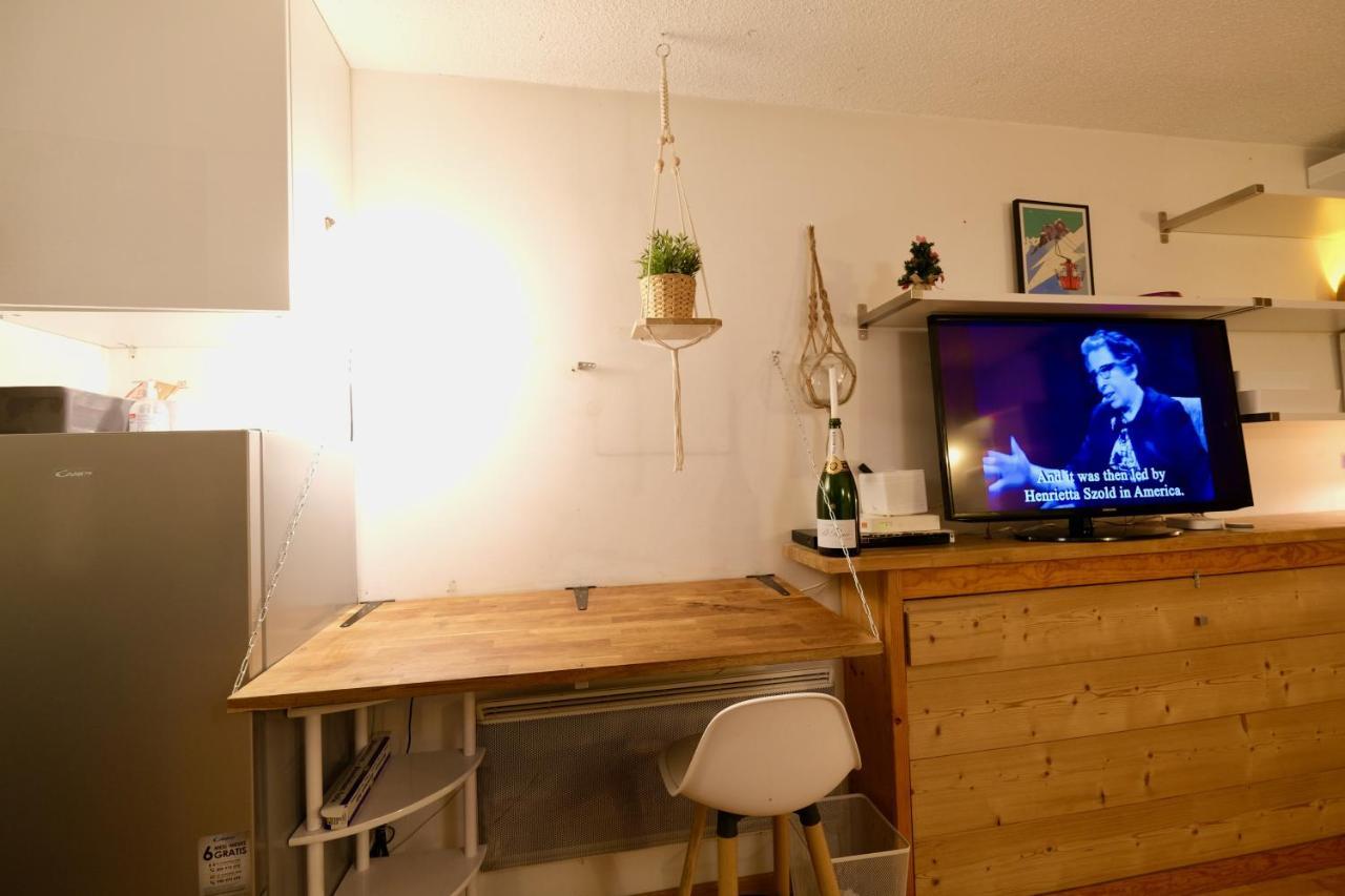 Cozy Chamonix Ski Studio With Mountain Views Eksteriør bilde