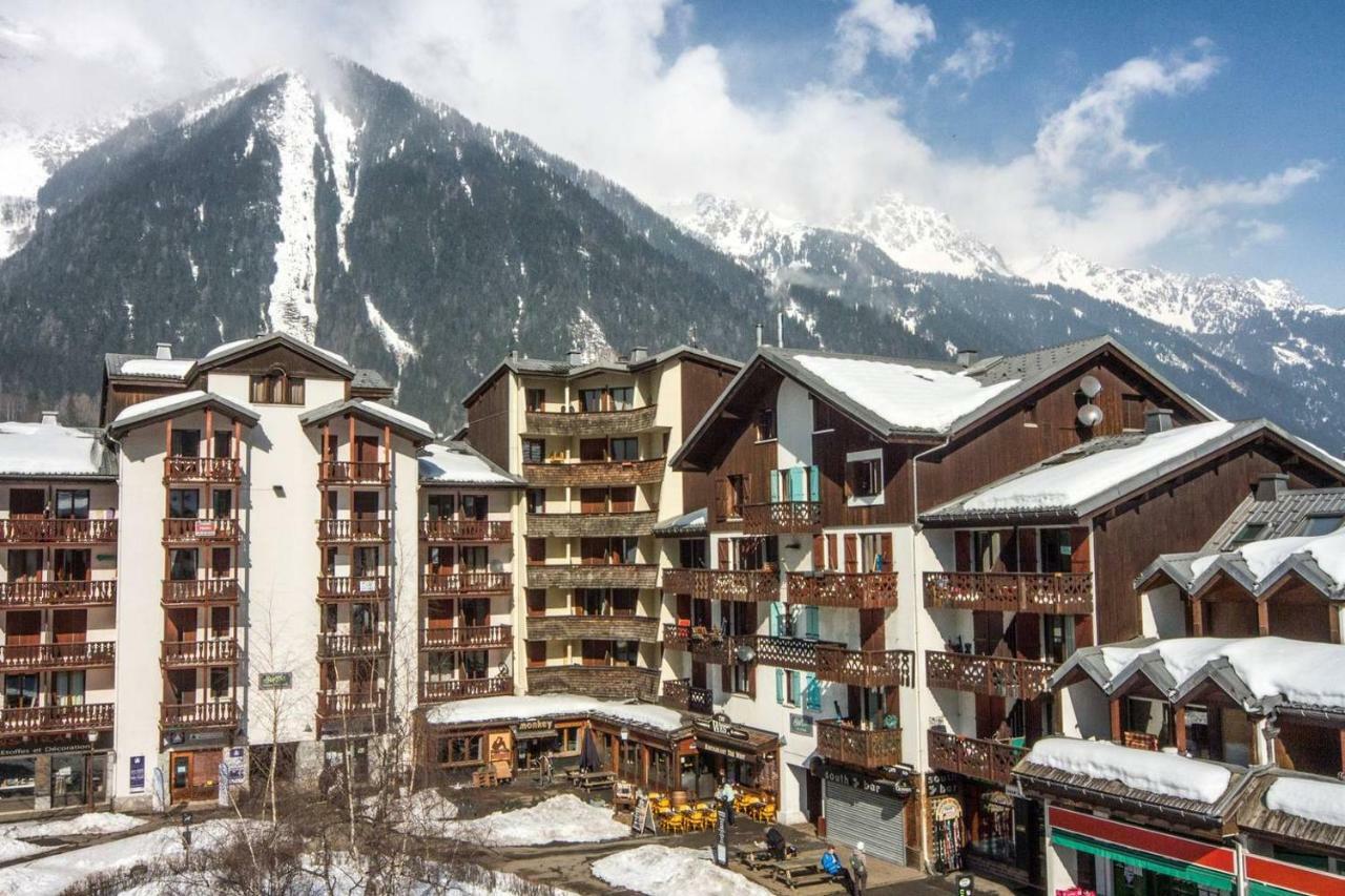 Cozy Chamonix Ski Studio With Mountain Views Eksteriør bilde