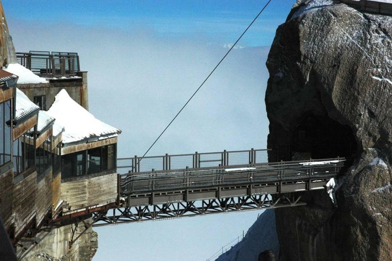 Cozy Chamonix Ski Studio With Mountain Views Eksteriør bilde