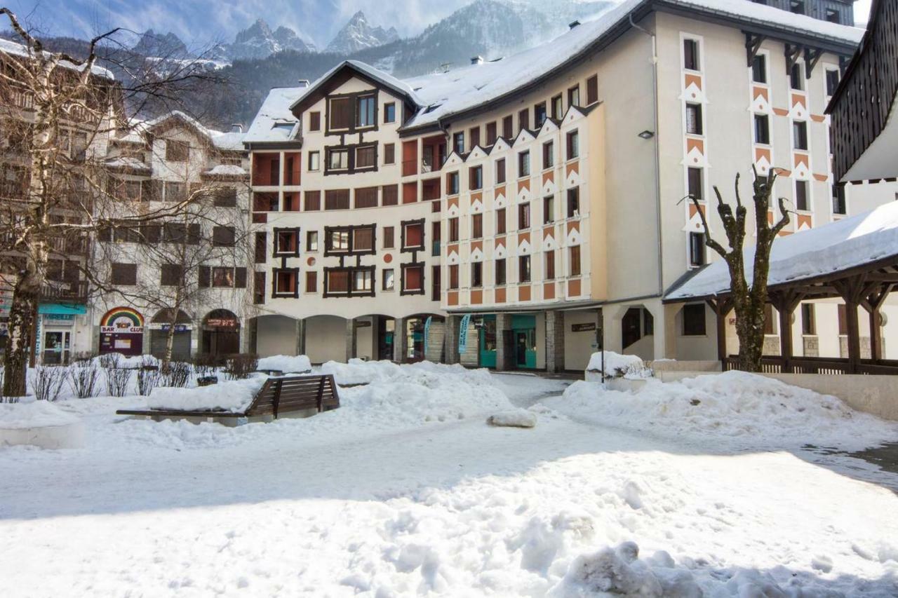 Cozy Chamonix Ski Studio With Mountain Views Eksteriør bilde